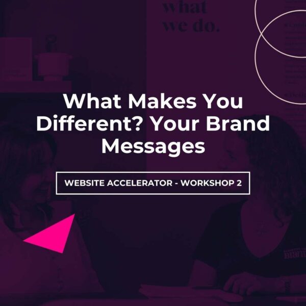 What Makes You Different? Your Brand Messages