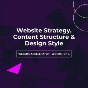 Website Strategy, Content Structure & Design
