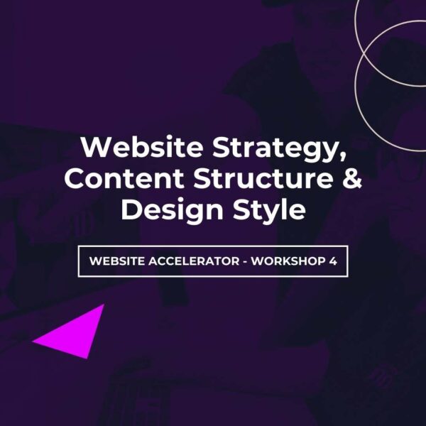 Website Strategy, Content Structure & Design