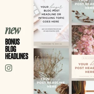 bonus-blog-headlines-eco-luxe-social-media-templates-marketing-your-brand-workshops-gold-coast