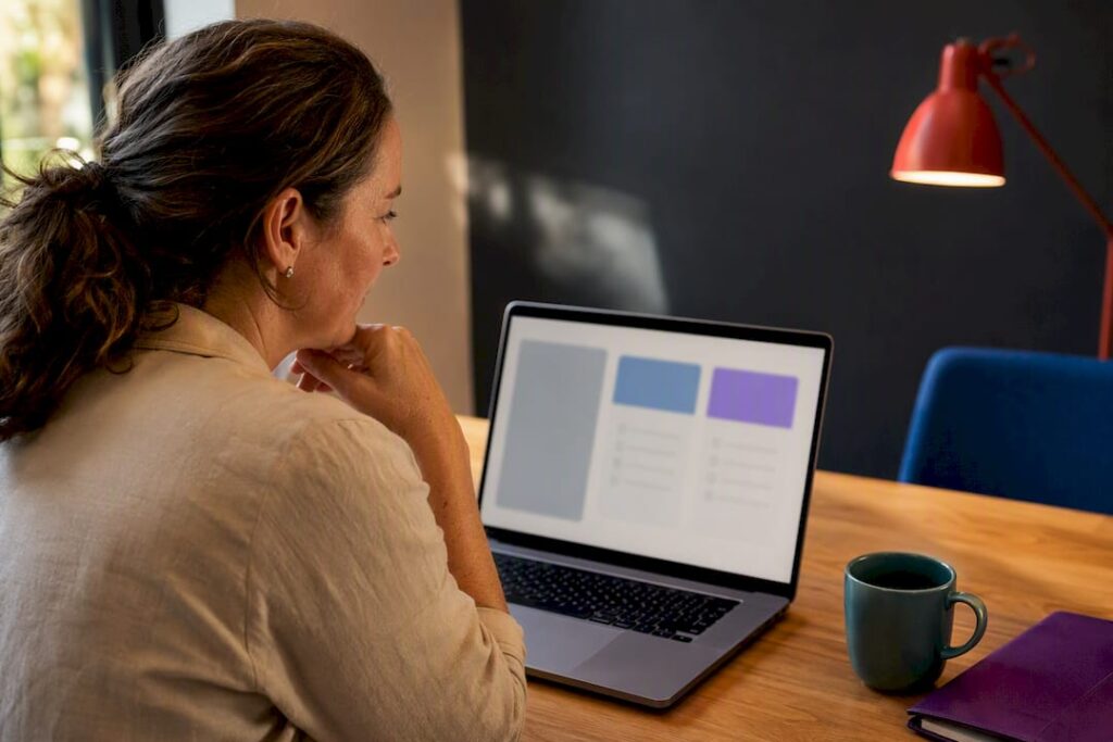 Business owner comparing service pricing tiers