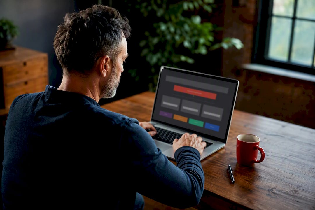 Australian business owner building an SEO content brief