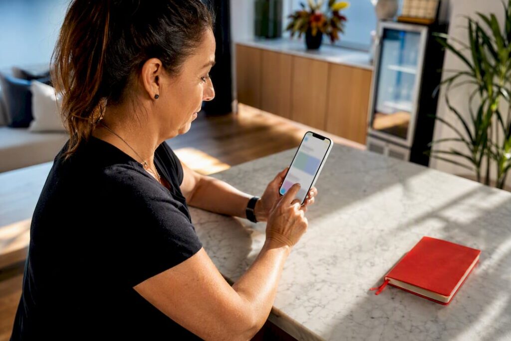 Business owner reviewing welcome email sequence