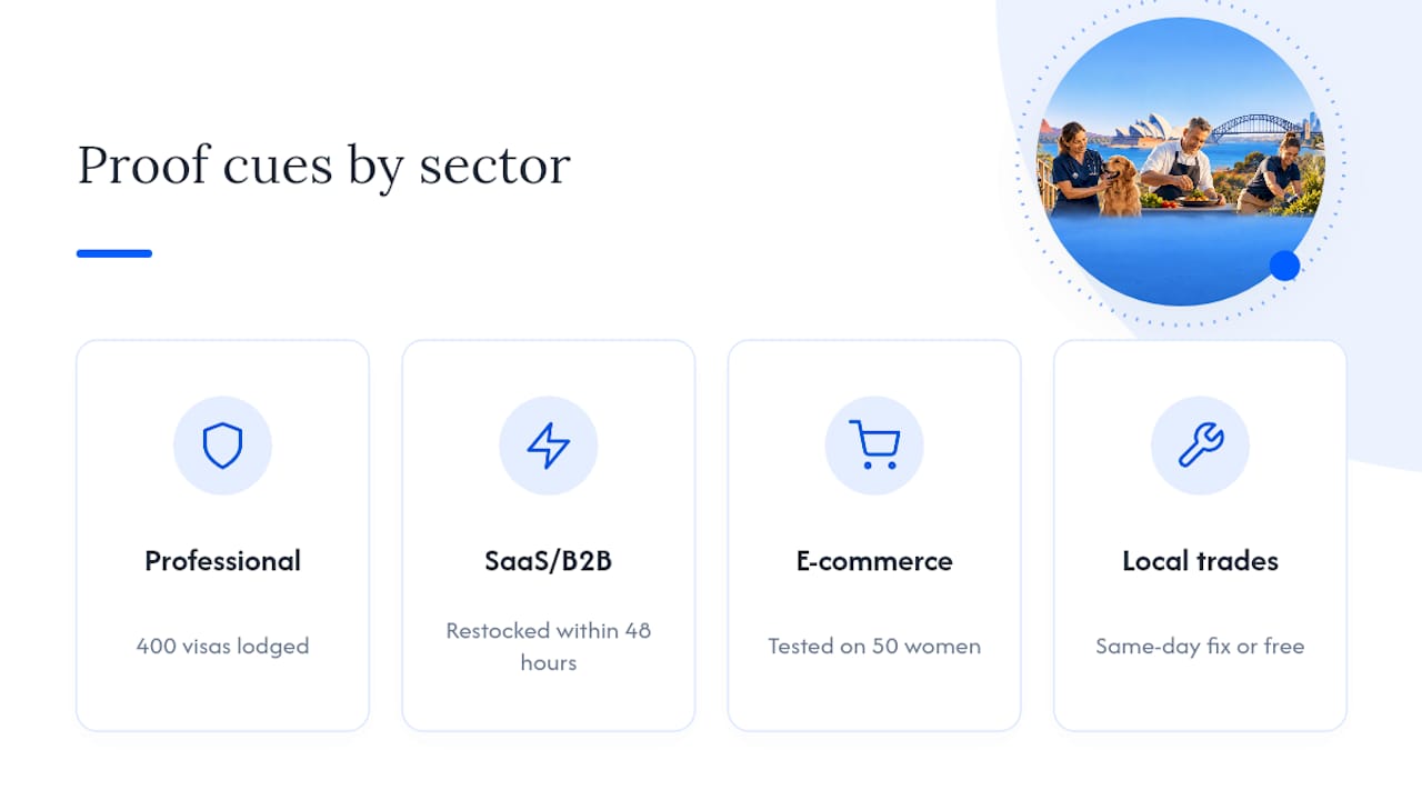 How to adapt your value proposition by sector — overview diagram